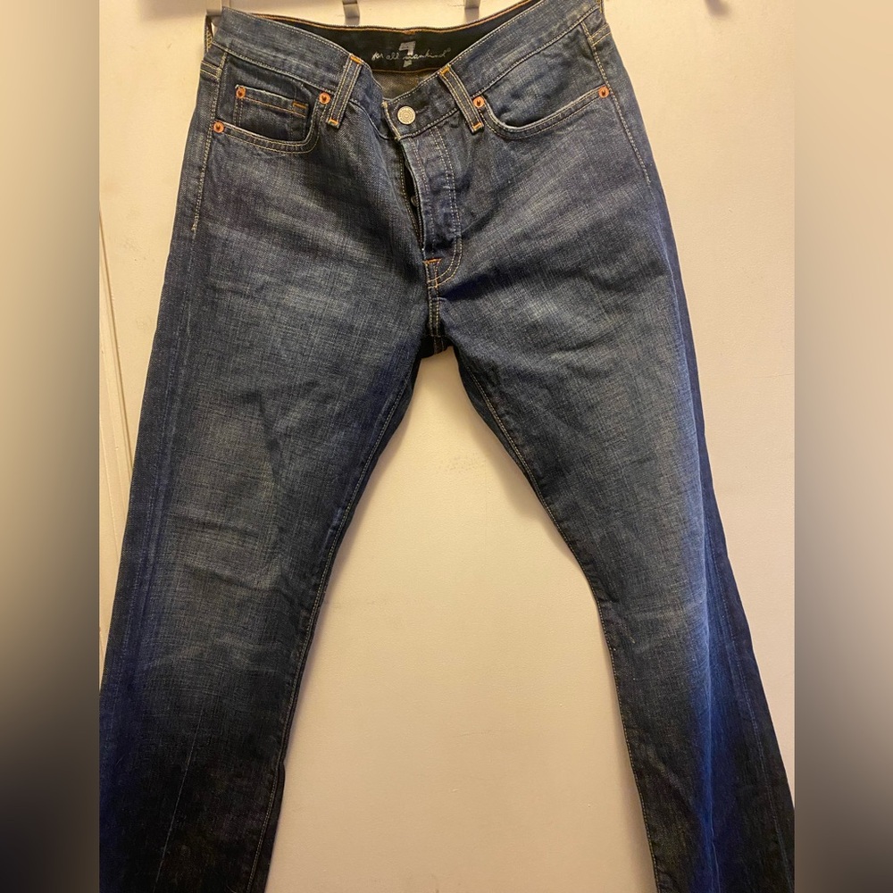 Seven for All Mankind Unique Pocket Embroidery